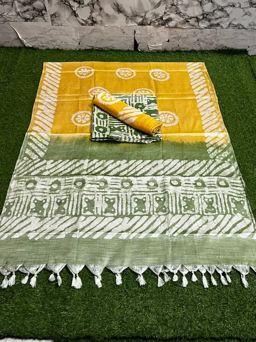 Timeless Dupion Silk Batik Elegance